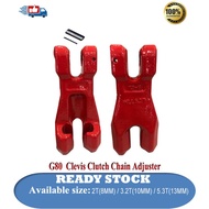 G80 Grade Clevis Chain Adjuster/ Chain Shortening  Lifting Rigging Hook Red Painted