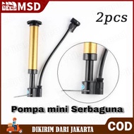 2 PCS Medan Pompa Ban Sepeda/ pompa ban motor/ pompa balon / kompa ban sepeda motor bola / angin uda