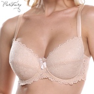 PARIFAIRY bra cup d lace bra plus size non padded bra 調整型內衣收副乳 34D 36D 38D 40D 42D 44D-458-1