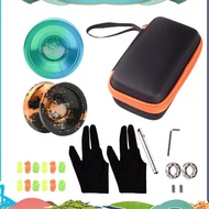 Aluminum Alloy Responsive Unresponsive Yoyo +  Professional Orange Black Unresponsive Yoyo, Easy to 