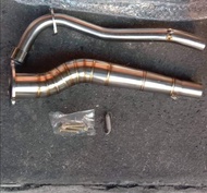 STAINLESS ELBOW HONDA XRM110 wave100