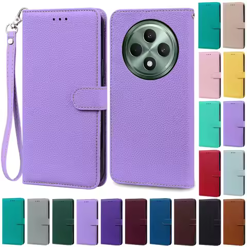 For Oppo Reno 12 FS 5G Case Wallet Leather Flip Cover For Oppo Reno 12F Case Reno 12FS 12 F Reno12F 