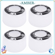 AMBER 4Pcs/Set Skateboard Replacement Wheels, High Elasticity 78-85A Hardness Skateboard Wheels, Dur