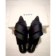 HITAM Black MADER Shoes