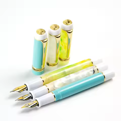 Kaigelu 316 Acrylic Celluloid Fountain Pen F EF NMF nib exquisite Marble Pattern Ink Pen Writing sup