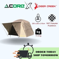 🔥100% ORIGINAL🔥 Deer Creek Cyclone 3.0 6 Person Tent Khaki Edition