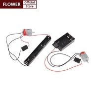 FOF 130 Motor Kit with 2 Battery Holders & Switch, 16500RPM Mini DIY Electronic Model FOO