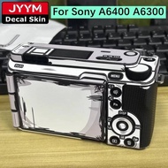 Customized Sticker For Sony A6400 A6300 Camera Decal Skin Vinyl Wrap Film Coat ILCE-6400 ILCE-6300 A