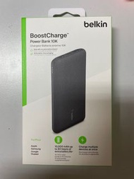 [未開] Belkin Boost Charge 10000mAh 尿袋 充電寶 Power Bank 10K Apple Samsung 專用 貝爾金