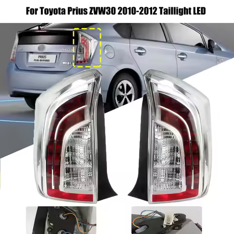 Rear Tail Light Assembly For Toyota Prius ZVW30 2010 2011 2012 Taillight LED Brake Turn Signal Rever