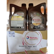 TOTAL QUARTZ 9000 NFC SN 5W30 Motor Oil 4L