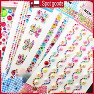 XI Valentines Gem Sticker Rhinestones for  Sparkles Heart Star Sticker