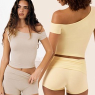 CSB NEO Yoga Suit Women Short-Sleeved Top Sports Fitness Quick-Drying Shorts