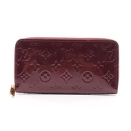 [二手]LOUIS VUITTONZippy 皮夾 圓長皮夾 Monogram Vernis Rouge Fauviste M91536 Rouge Fauviste 皮革