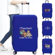 luggage cover Luggage Cover Suitcase Protective Baggage Cover 18-32 Inch Anti-Luggage Cover Teacher 