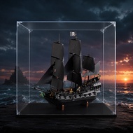 Acrylic Display Case Dustproof Showcase for LEGO 10365 Black Pearl