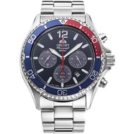 [Powermatic] Orient RA-TX0201L RA-TX0201L10B Mako Chronograph Solar Mens Watch 43mm 20ATM