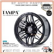 THAI ORI OASIS Wheels Sport Rim  18" 9JJ ET12 6X139.7 TAMPA 4X4 SAND GLOSS BLACK OFF ROAD HILUX RANG