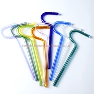 Supply anti wrinkle straw 2023 Hot Sale anti-wrinkle Flute Glass straw