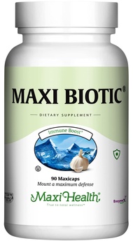 Maxi Health - Maxi Biotic Aged Garlic Extract Capsules (90 Count) | Kyolic Garlic Supplement with Sp