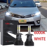 For Toyota Altis (E170) 2013-2023 2PCS WHITE 12-32V 6000K H11 LED Headlight Conversion Bulbs Kit CHEN NGY CG