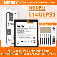100% New Battery L14D1P31  For lenovo  PB1-770N PHAB Plus TB-7703X/TB3 7 Plus/ Lenovo B1/OT7703X TBa