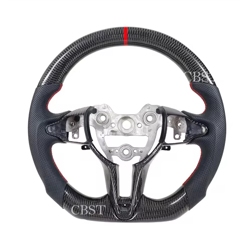 Carbon Fiber Steering Wheel For Hyundai i I30N I20N Elantra Veloster Kona N Customized Steering Whee