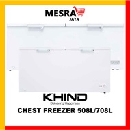 KHIND CHEST FREEZER FZ508 508L / FZ708 708L PETI DINGIN BEKU