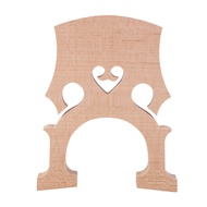 [musbmy] Maple Wood Cello Bridge Replacement Parts Instrument Accessory for 1/2 Cellos