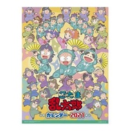 忍者亂太郎 日版 家居 壁掛 月曆 直式 掛牆 日曆 2021 年曆 亂太郎 新丁 霧丸 小丸 (日本假期)