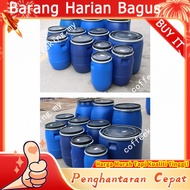 Baldi Besi Tebal dengan Penutup Cincin, Baldi Bahan Baru, Mulut Tahan Asid dan Alkali, Tong Bulat, T
