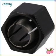 CHERRY Router Collet Replacement, 1/2" Silver Router Fittings, Durable Black M19 Steel Carving|colle