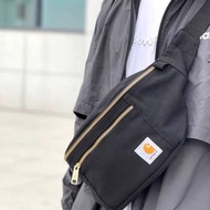 外國預訂 2色選 carhartt logo 腰包 斜咩袋