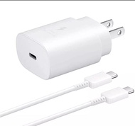 ชุดชาร์จ Samsung NOTE 10 หัวชาร์จ+สายชาร์จ Super Fast Charger PD ชาร์จเร็วสุด 25W USB C to USB C Cab