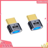 2Pcs -Compatible Dummy Plug 4K HDR Virtual Monitor EDID Headless Ghost Emulator Support 4k 60Hz 1080