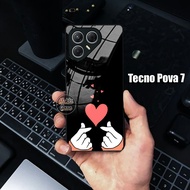 HP Tecno Pova 7 Case - Tecno Pova 7 Glass Softcase - Casing Tecno Pova 7hp - Tecno Pova 7 Silicone -