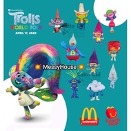 (READY STOCK) McDonald's McDonalds McD Mekdi Happy Meal Toys DreamWorks Trolls World Tour