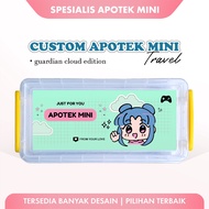 Custom Pharmacy Mini Travel Gift Box Sticker - Guardian Cloud