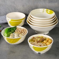 serving bowl with stand mangkuk kayu khairul aming Xiangyuanmei tiruan porselin melamin pinggan mang