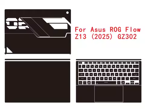 For ASUS Flow Z13 2025 GZ302 GZ302E ROG Flow Z13 2024 2023 GZ301 V Z Full Body Laptop Vinyl Decal Co