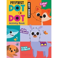My First Dot To Dot Activity Book: Baby Animals