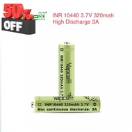 ถ่านชาร์จ Vapcell INR 10440 3.7V 320mAh (AAA) #ถ่านชาร์จ aa  #ถ่านชาร์จ 18650  #ถ่านชาร์จ usb #ถ่านช