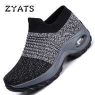 ZYATS   New Women Summer New High Quality Mesh Breathable Shoes Women Slip-on Outdoor Sports Hiking 