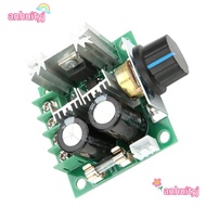 AHTY PWM Motor Governor, 12V-40V Stepless PWM DC Motor Governor, Control Module PWM Control 10A DC M