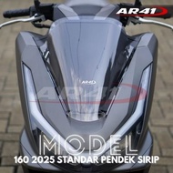 Visor Pcx New 2025 - Visor Pcx 2025 Flat - Visor Pcx New Fin - Windshield Pcx New 2025 Thick 3m