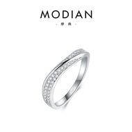 แหวนเงินแท้ S925 แหวนปลายนิ้วสไตล์เกาหลี แหวนเงินทรงเรขาคณิต แหวนเงินทรงกลม แหวนเงินแท้ 925 แหวนเงิน