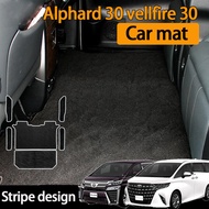 car floor mat Alphard 30 / vellfire 30 (2015-2023) agh30 anh30 AH30 Pedal mat carpet Door sill pat f