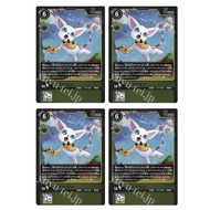 Japanese Digimon Card Tailmon P-031 (Parallel / 1st Anniversary Promotional Pack Distribution Campai
