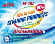 CICIMART [ FDA APPROVED ] MIKIWI CLEANER DIY DISHWASHING LIQUID KIT HOUSEHOLD SUPPLIES