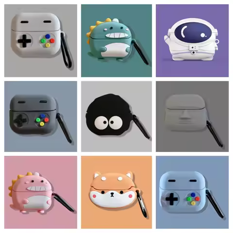 Case For Samsung Galaxy Buds 3 Pro Cute 3D Cartoon Shell Wireless Headphone Cover for Samsung Buds3 